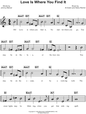 Love Is Where You Find It