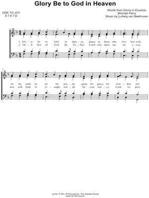 Glory Be to God in Heaven