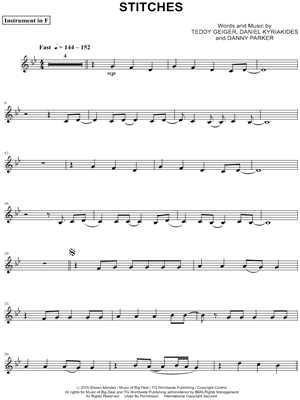 Stitches - F Instrument