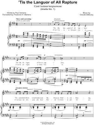 'Tis the Languor of All Rapture