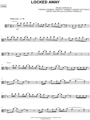 Locked Away - Viola