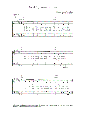 Until My Voice Is Gone