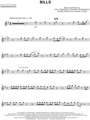Bills - Bb Instrument
