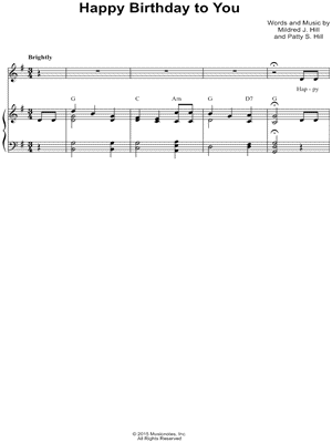 Happy Birthday to You!