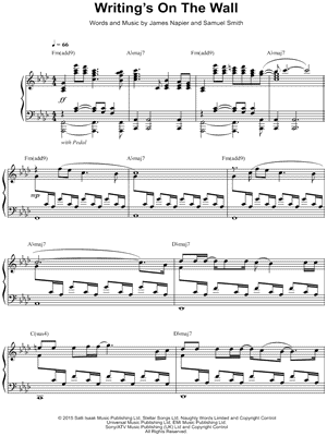 Writing's on the Wall