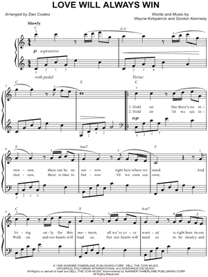 Love Will Always Win,