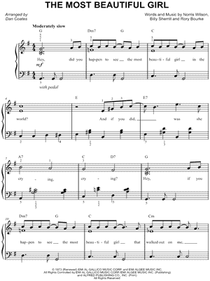 The Most Beautiful Girl