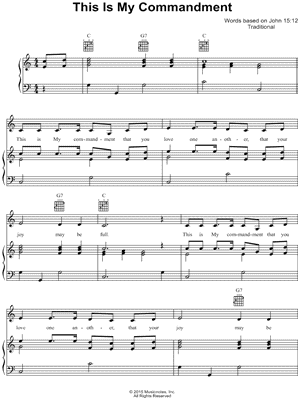 This Is My Commandment