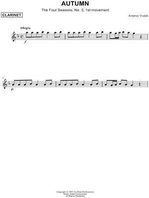 The Four Seasons: Autumn