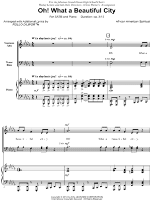 Oh! What a Beautiful City