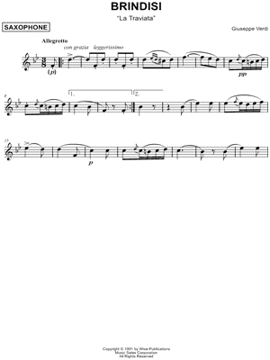 Brindisi (Libiamo Ne' Lieti Calici)