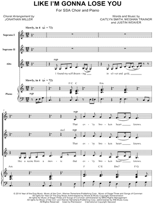 Like I'm Gonna Lose You