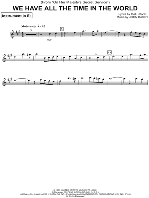 We Have All the Time In the World