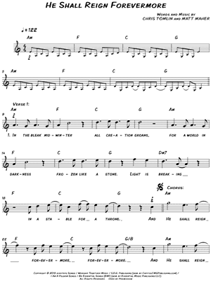 He Shall Reign Forevermore