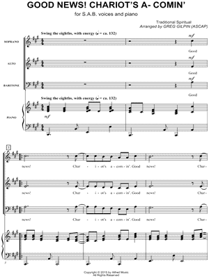 Good News! Chariot's A-comin'