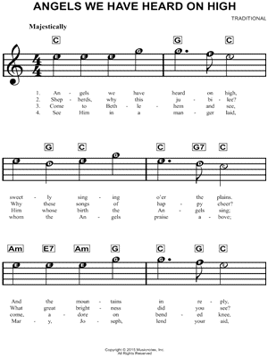 Angels We Have Heard on High