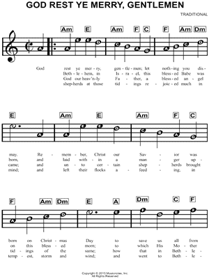 God Rest Ye Merry, Gentlemen