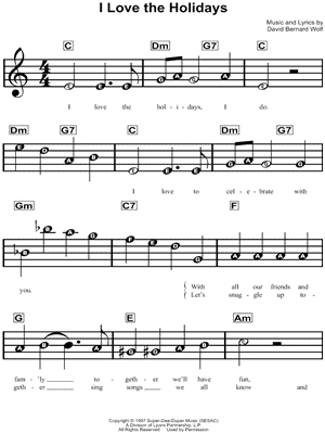 I Love the Holidays