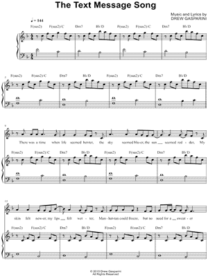 The Text Message Song