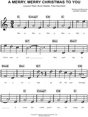 A Merry, Merry Christmas To You