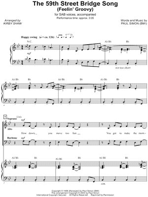 The 59th Street Bridge Song (Feelin' Groovy)