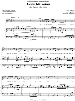 Avinu Malkeinu (Our Father, Our King)