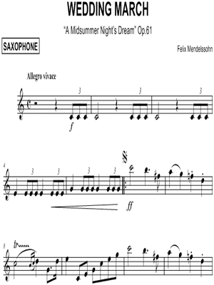 Wedding March from A Midsummer Night's Dream