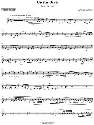 Casta Diva - F Instrument