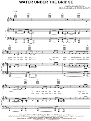 Water Under the Bridge