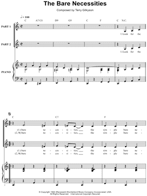 The Bare Necessities