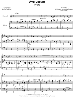 Ave verum corpus, K. 618