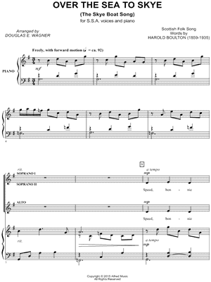 Over the Sea to Skye (The Skye Boat Song)