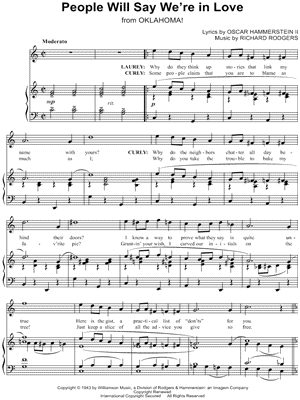 People Will Say We're in Love