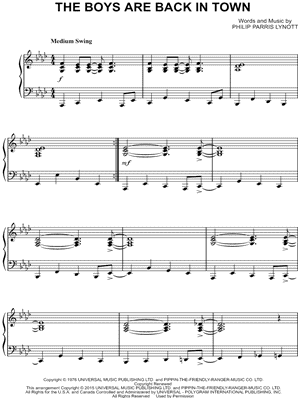 The Boys Are Back In Town