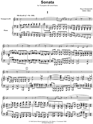 Sonata for Trumpet and Piano