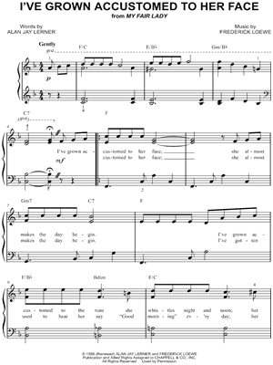 I've Grown Accustomed to Her Face