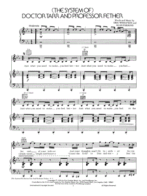 (The System of) Doctor Tarr and Professor Fether