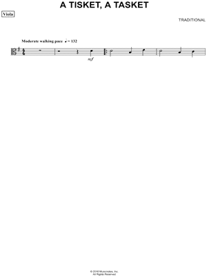 A Tisket, a Tasket - Viola