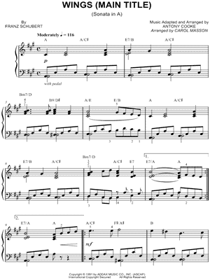 Wings from Wings - Sheet Music