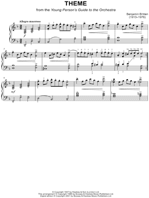 Theme from the Young Person's Guide to the Orchestra