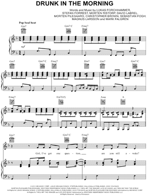 Drunk in the Morning