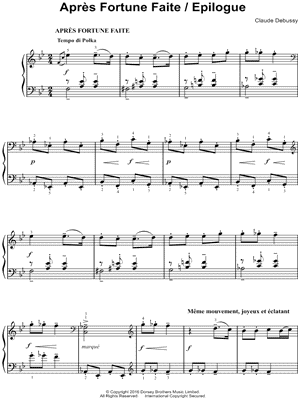 AprFs Fortune Faite / Epilogue