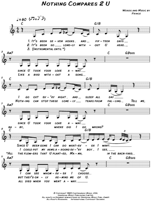 Nothing Compares 2 U