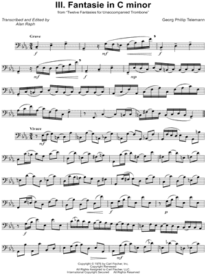 III. Fantasie in C minor