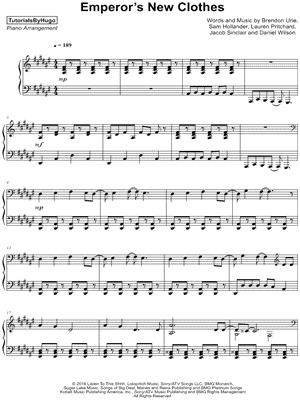 Emperor's New Clothes by TutorialsByHugo - Sheet Music