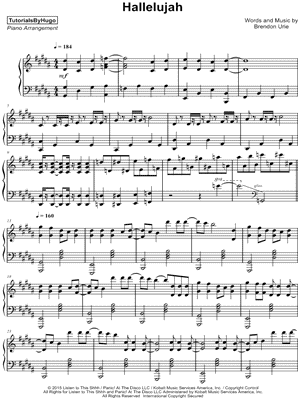 Hallelujah (Panic! at the Disco)