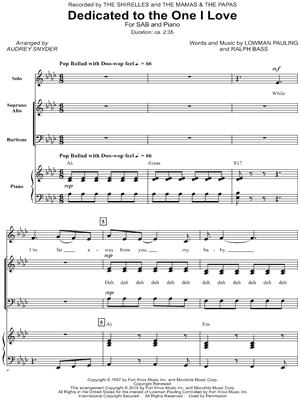 Dedicated to the One I Love