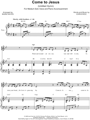 (Untitled Hymn) Come to Jesus