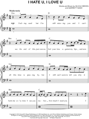 I Hate U, I Love U