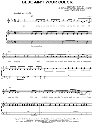 Blue Ain't Your Color